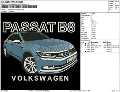 Passat Volkswagen Car