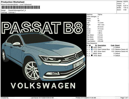 Passat Volkswagen Car