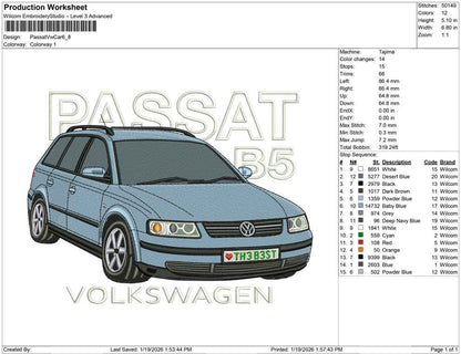 Passat Vw Car