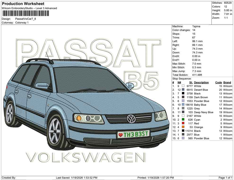 Passat Vw Car