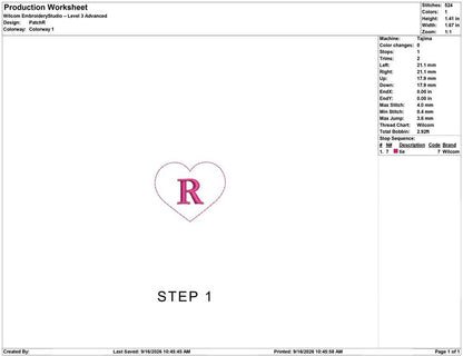Patch NR heart