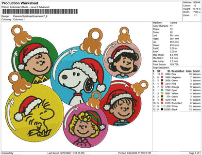 Peanuts Christmas Ornaments