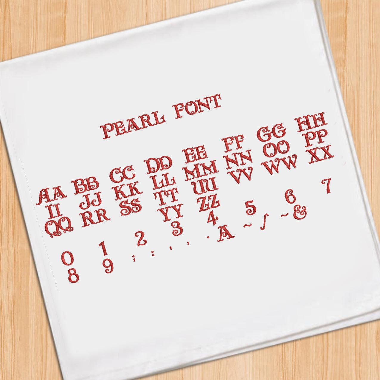 Pearl Font