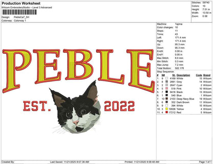 Peble Cat