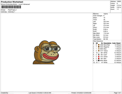 Pepe The frog orange