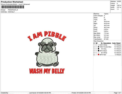 Pibble Wash