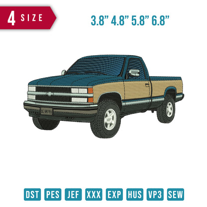 Pickup Blu Brown