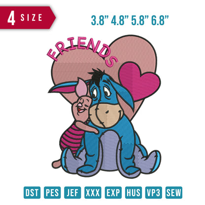 Piglet Eeyore Valentine