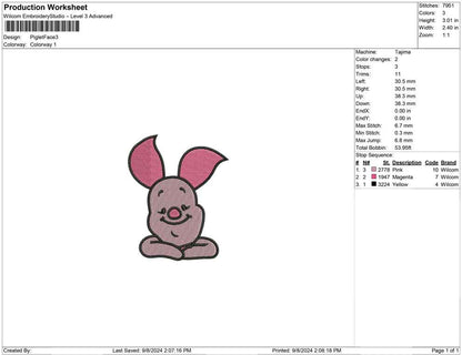 Piglet Face