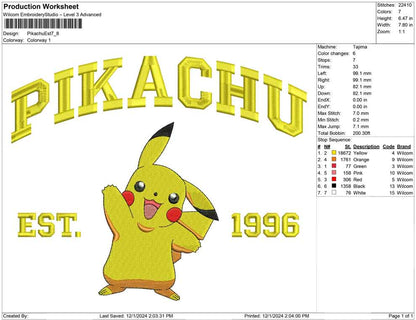 Pikachu Est