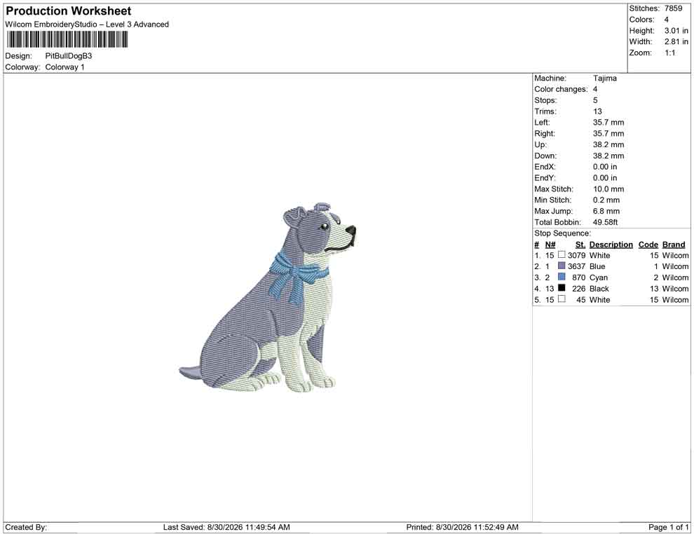 Pit Bull Dog B