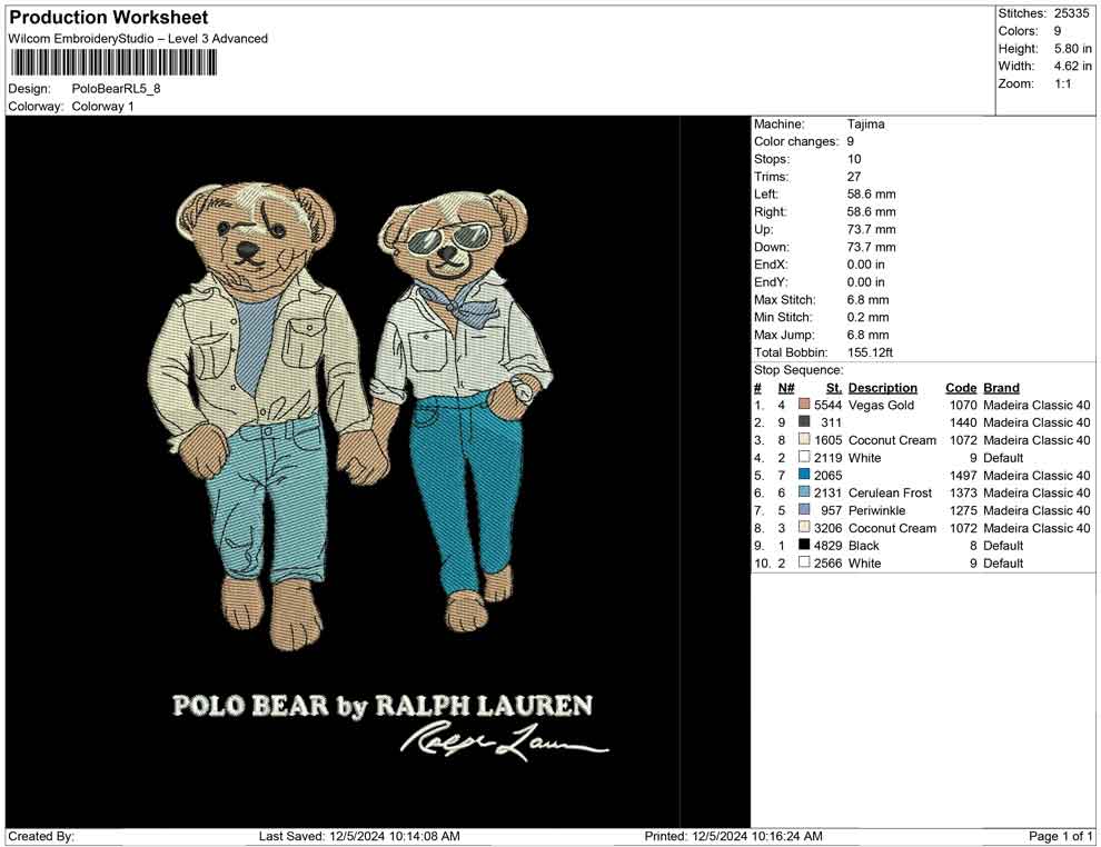 Polo Bear RL