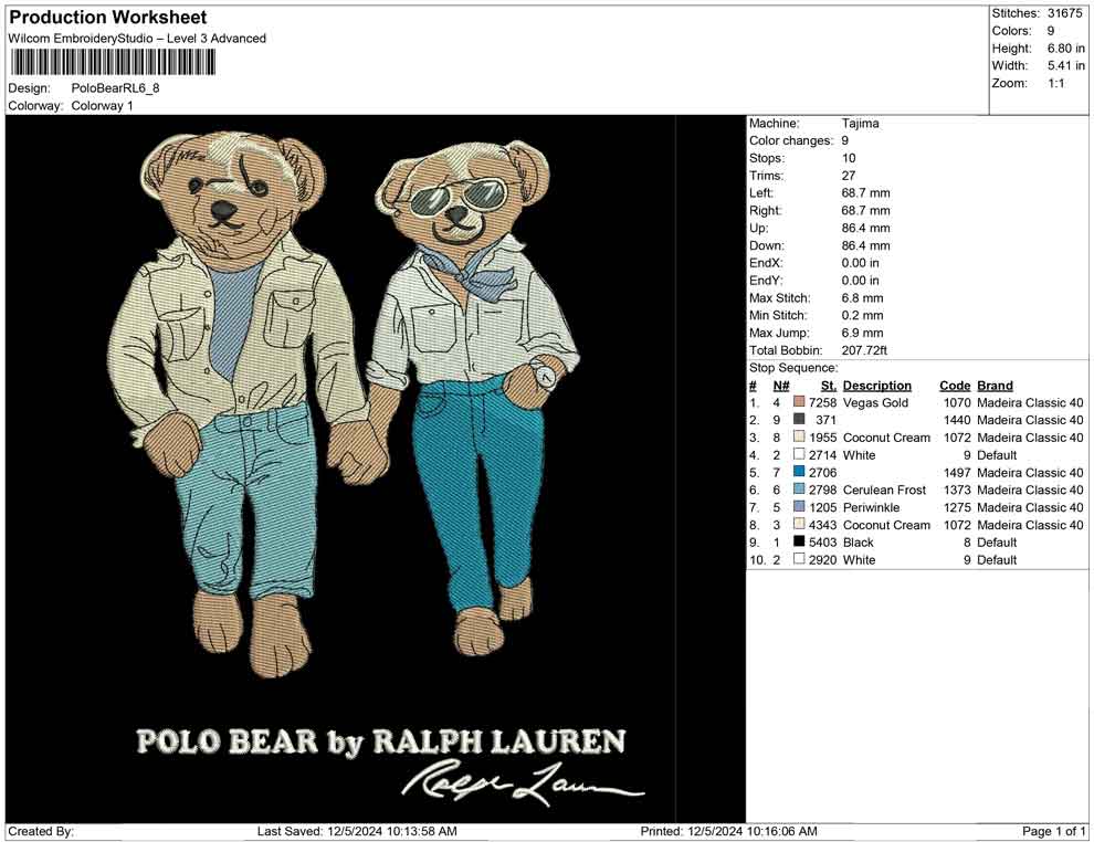 Polo Bear RL