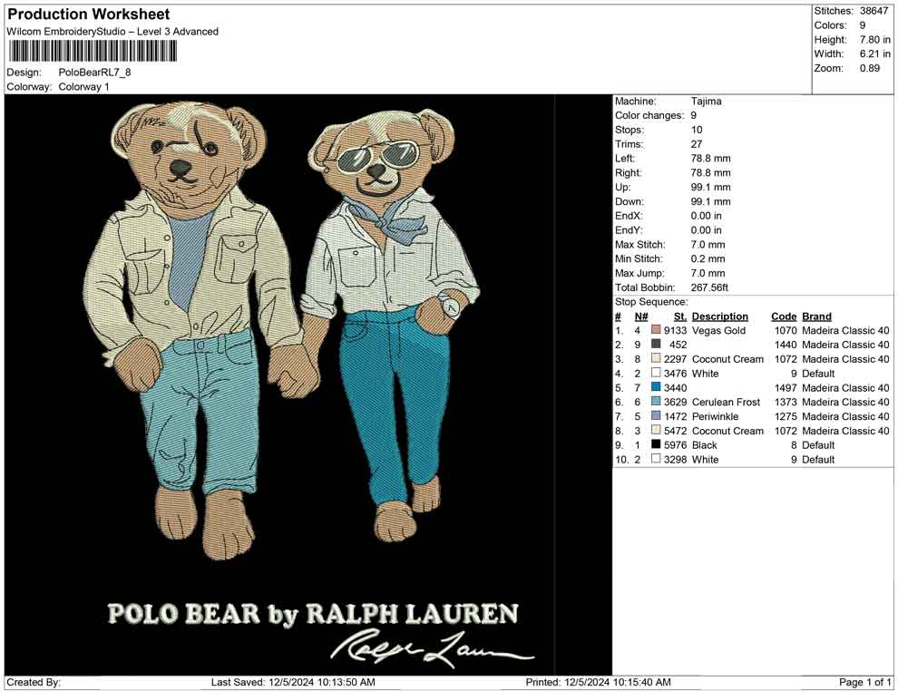 Polo Bear RL