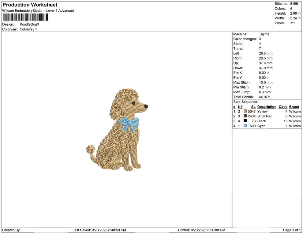 Poodle Dog