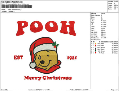 Pooh Christmas Est