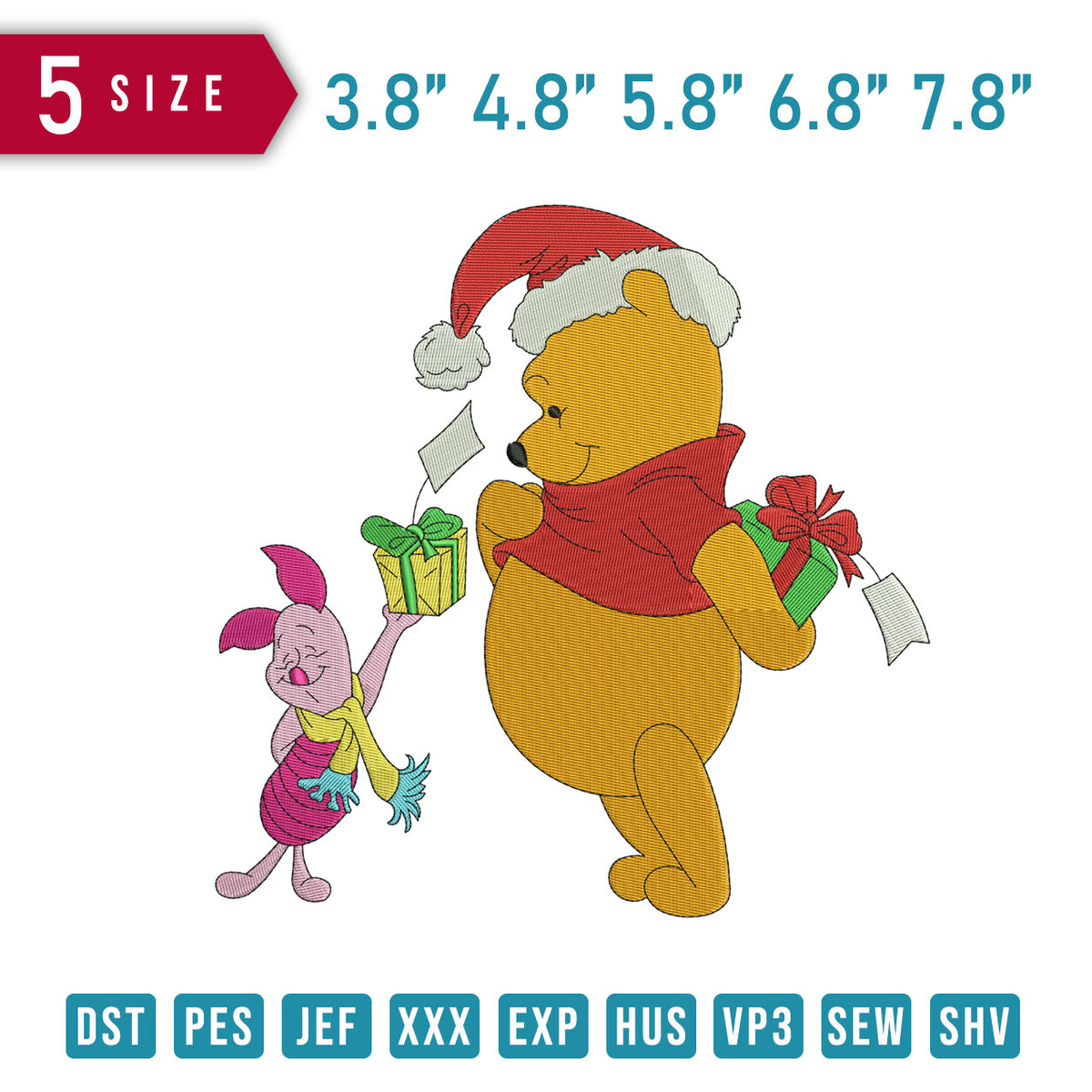 Pooh Piglet Xmas Gifts
