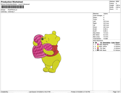 Pooh Pillow
