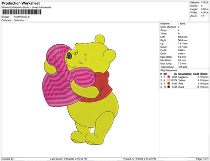 Pooh Pillow