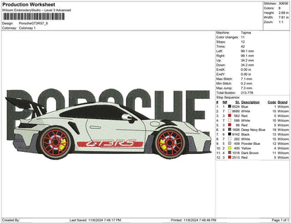 Porsche GT3RS