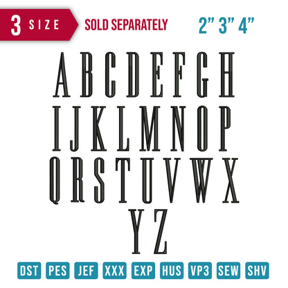 Poster Serif 3D Font