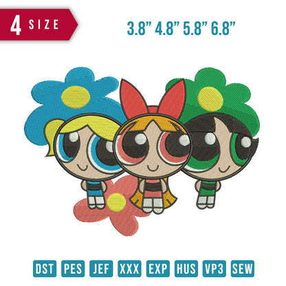 Power puff  Flower