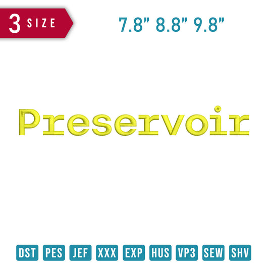 Preservoir
