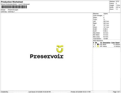 Preservoir Logo
