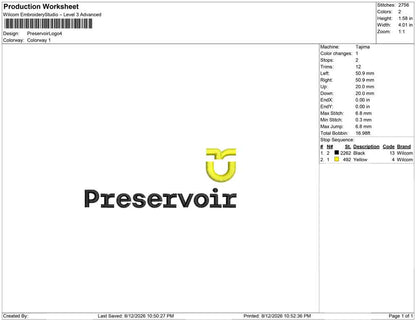 Preservoir Logo
