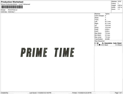 Prime time