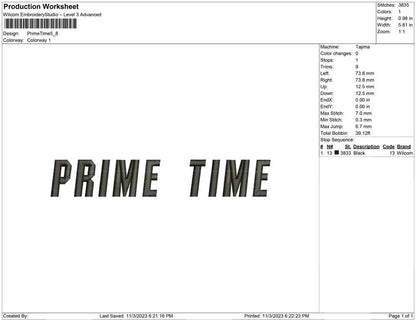 Prime time