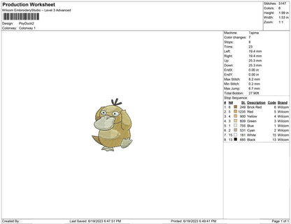 Psy Duck
