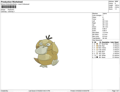 Psy Duck