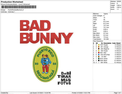 Puerto Rico bad Bunny