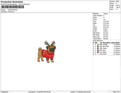 Pug Christmas