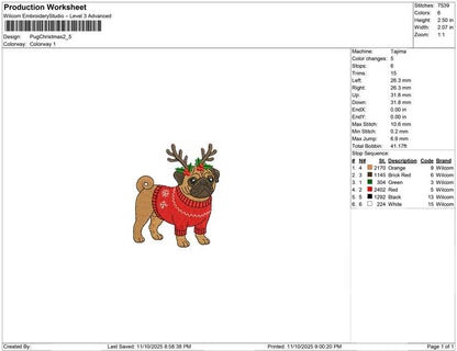 Pug Christmas