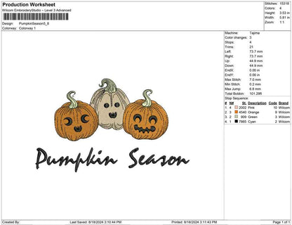 Pumpkin Season