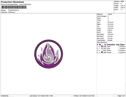 Purple Flame