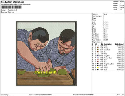 Push Hard
