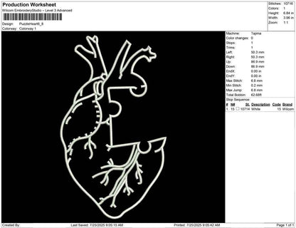 Puzzle Heart B