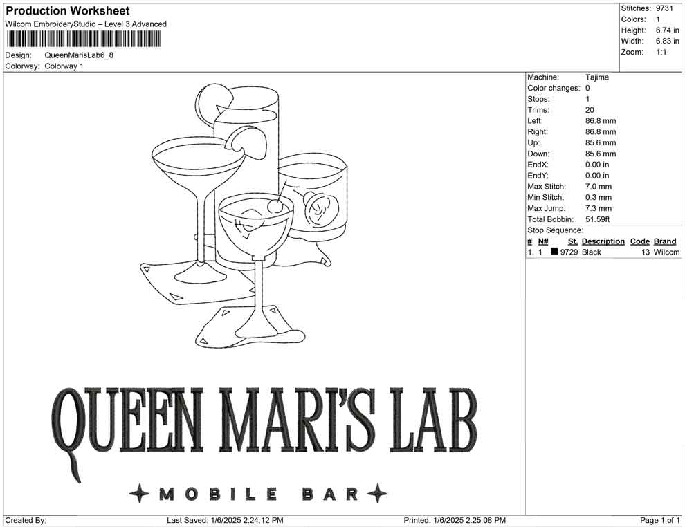 Queen maris lab