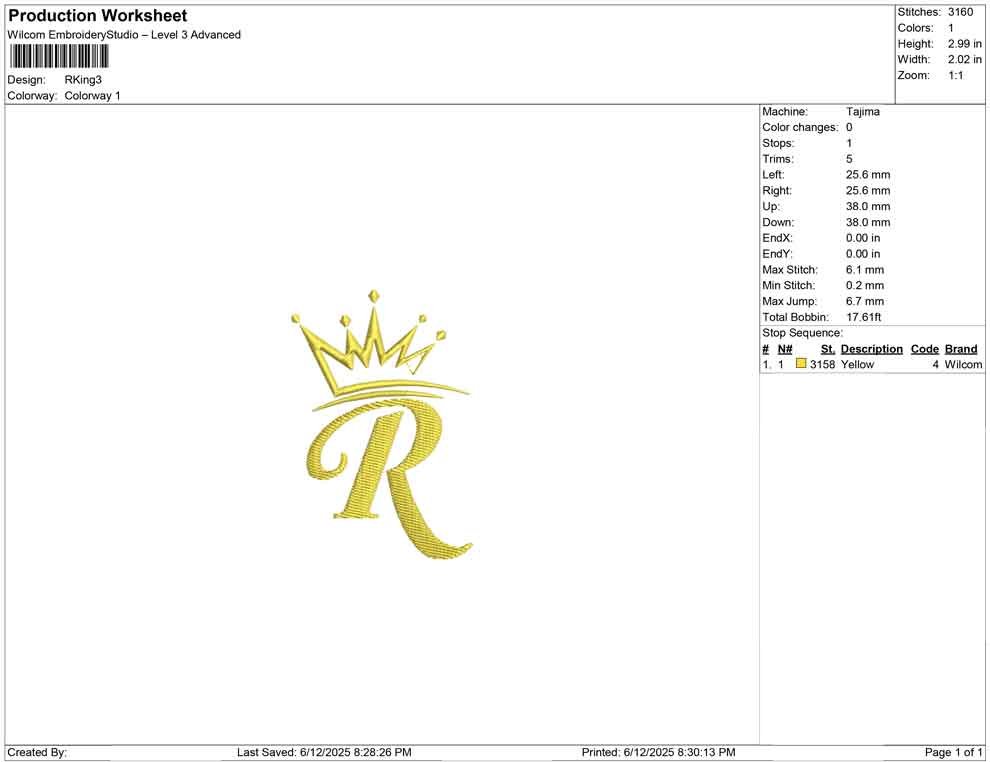 R King