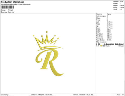 R King