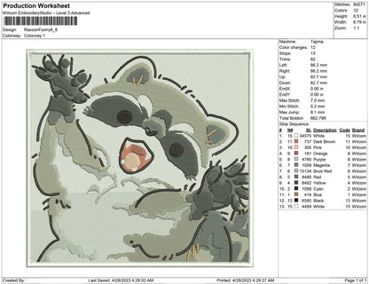 Racoon Funny