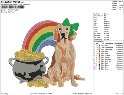 Rainbow Dog