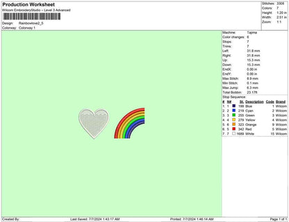 Rainbow love