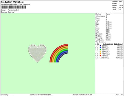 Rainbow love