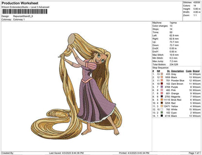 Rapunzel Stand