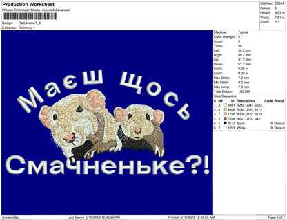 Rat Ukraine