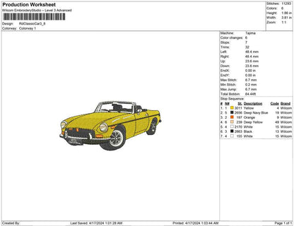 Rd Classic Car
